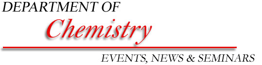 Image-Department of Chemistry Events, News and Seminars