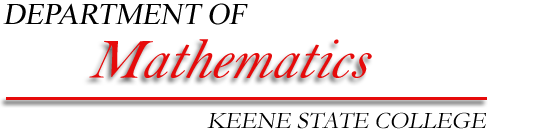 Image-Department of Mathematics. Keene state College.